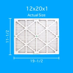 12x20x1 Air Filter Glasfloss ZL Series MERV 10 - Box Of 12 -Air Hvac Refrigeration Sale Shop 12x20x1 59423.1641826104