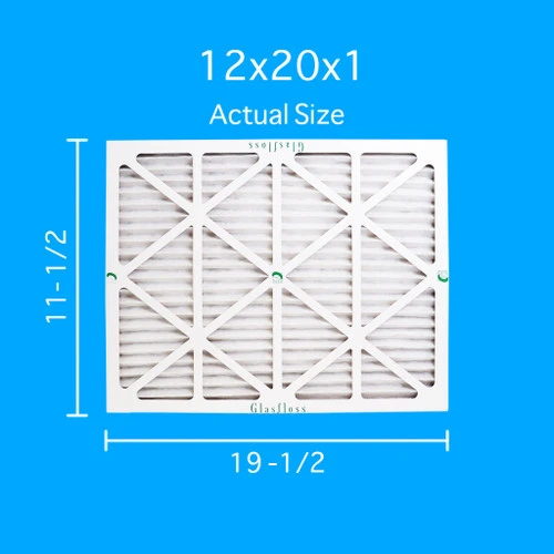 12x20x1 Air Filter Glasfloss ZL Series MERV 10 - Box of 6 12x20x1 Air Filter Glasfloss ZL Series MERV 10 - Box Of 6 -Air Hvac Refrigeration Sale Shop