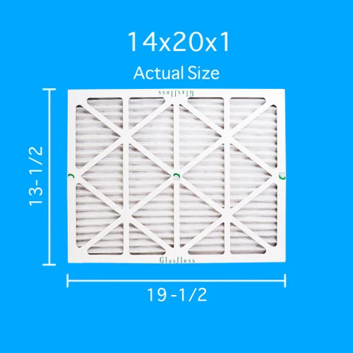 14x20x1 Air Filter Glasfloss ZL Series MERV 10 - Box of 12 14x20x1 Air Filter Glasfloss ZL Series MERV 10 - Box Of 12 -Air Hvac Refrigeration Sale Shop
