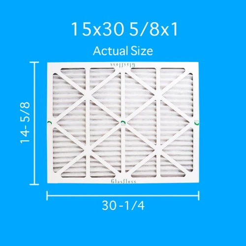 15x30-5/8x1 Air Filter Glasfloss ZL Series MERV 10 - Box of 12 15x30-5/8x1 Air Filter Glasfloss ZL Series MERV 10 - Box Of 12 -Air Hvac Refrigeration Sale Shop