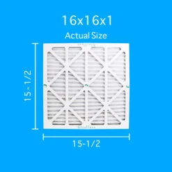 16x16x1 Air Filter Glasfloss ZL Series MERV 10 - Box Of 12 -Air Hvac Refrigeration Sale Shop 16x16x1 78321.1641826526