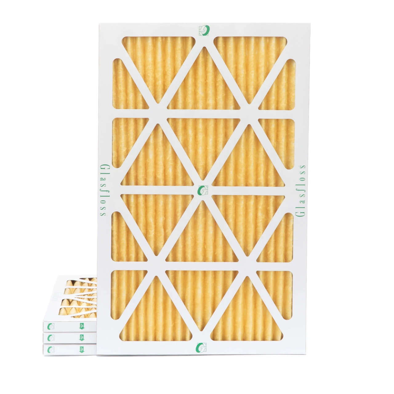 20x30x1 MERV 11 ( FPR 8-9 ) Pleated Air Filters For HVAC Systems By Glasfloss. Box Of 4 -Air Hvac Refrigeration Sale Shop 16x25x1 4pk