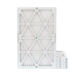 14x24x1 MERV 13 ( FPR 10 ) Pleated Air Filters For HVAC Systems By Glasfloss. 6 Pack