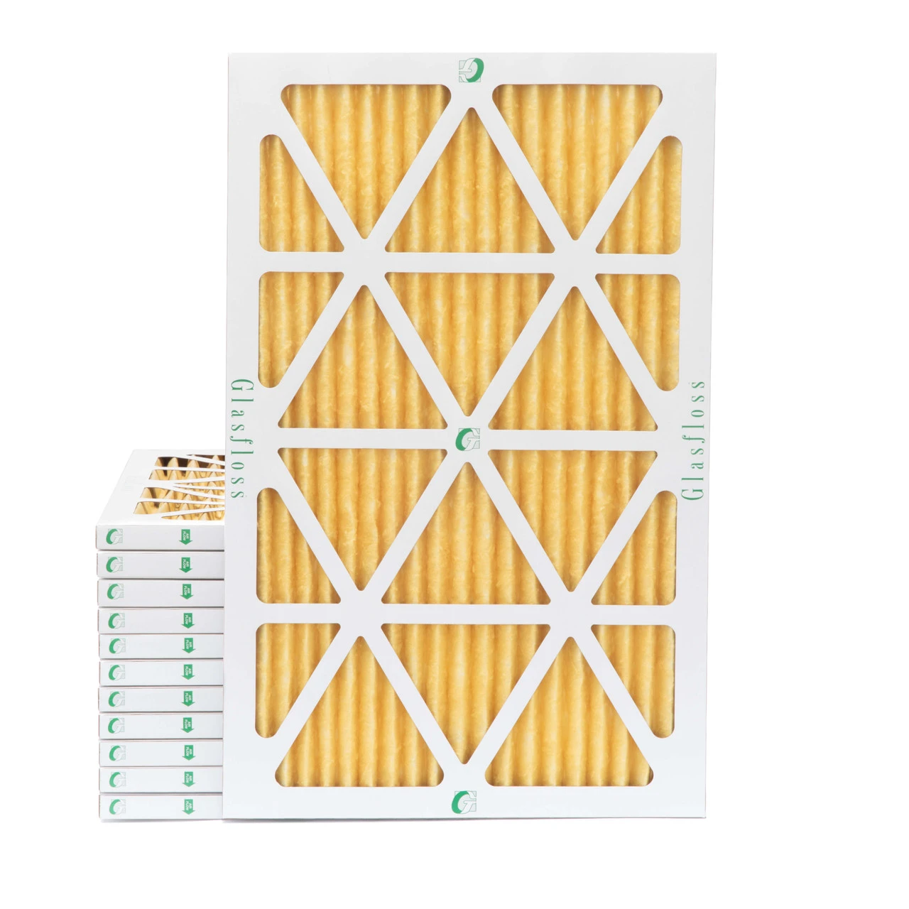20x30x1 MERV 11 ( FPR 8-9 ) Pleated Air Filters for HVAC Systems by Glasfloss. Case of 12 20x30x1 MERV 11 ( FPR 8-9 ) Pleated Air Filters For HVAC Systems By Glasfloss. Case Of 12 -Air Hvac Refrigeration Sale Shop 16x25x1 case