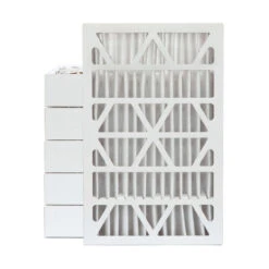16x25x4 MERV 8 ( FPR 5-6 ) Pleated 4" Inch HVAC Filters For AC And Furnace. Case Of 6. Exact Size: 15-1/2 X 24-1/2 X 3-3/4