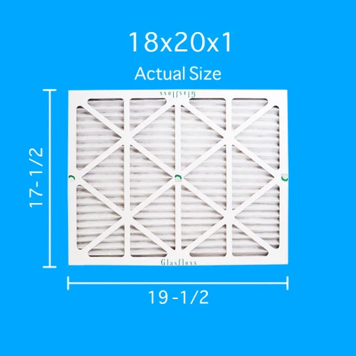 18x20x1 Air Filter Glasfloss ZL Series MERV 10 - Box of 6 18x20x1 Air Filter Glasfloss ZL Series MERV 10 - Box Of 6 -Air Hvac Refrigeration Sale Shop