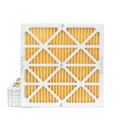 20x20x1 MERV 11 ( FPR 8-9 ) Pleated Air Filters For HVAC Systems By Glasfloss. 6 Pack