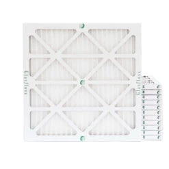 22x22x1 MERV 13 ( FPR 10 ) Pleated Air Filters For HVAC Systems By Glasfloss. Case Of 12
