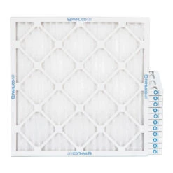 21x21x1 MERV 8 HVAC Pleated Air Filters. Case Of 12