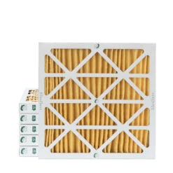 20x20x2 MERV 11 ( FPR 8-9 ) Pleated 2" Inch Air Filters For HVAC Systems By Glasfloss. 6 Pack