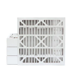 20x20x4 MERV 13 ( FPR 10 ) Pleated 4" Inch Air Filters For HVAC Systems By Glasfloss. 4 Pack. Exact Size: 19-1/2 X 19-1/2 X 3-3/4