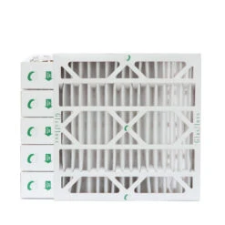 20x20x4 MERV 10 ( FPR 6-7 ) Pleated 4" Inch Air Filters For HVAC Systems By Glasfloss. Case Of 6. Exact Size: 19-1/2 X 19-1/2 X 3-3/4