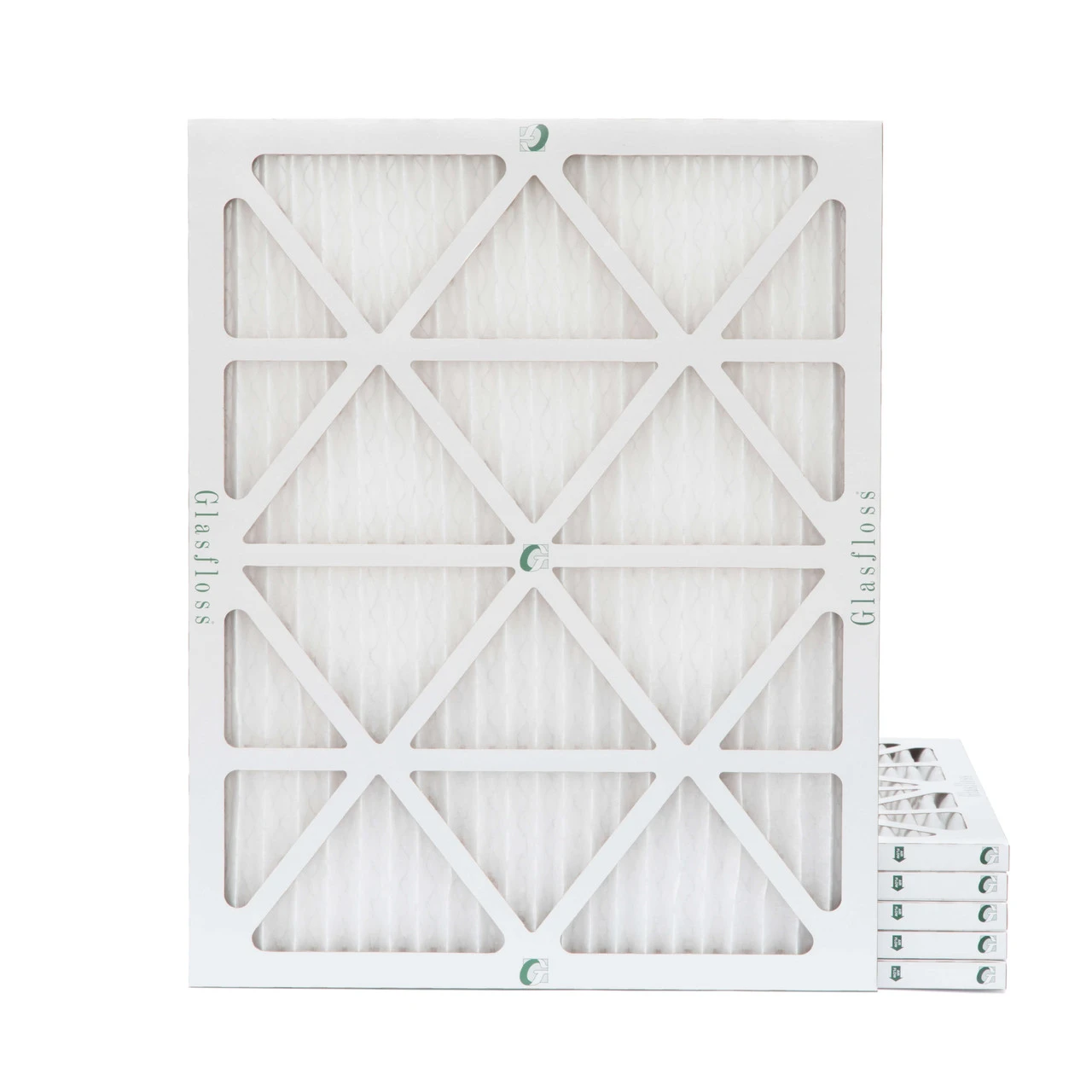18x24x1 MERV 13 ( FPR 10 ) Pleated Air Filters for HVAC Systems by Glasfloss. 6 Pack 18x24x1 MERV 13 ( FPR 10 ) Pleated Air Filters For HVAC Systems By Glasfloss. 6 Pack -Air Hvac Refrigeration Sale Shop 20x25x1