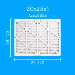 20x25x1 Air Filter Glasfloss ZL Series MERV 10 - Box Of 6 -Air Hvac Refrigeration Sale Shop 20x25x1 54429.1677001555