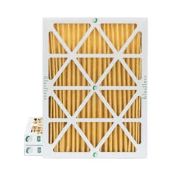20x25x2 MERV 11 ( FPR 8-9 ) Pleated 2" Inch Air Filters For HVAC Systems By Glasfloss. 3 Pack
