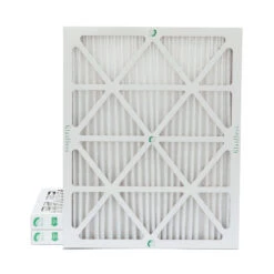 20x24x2 MERV 10 ( FPR 6-7 ) Pleated 2" Inch Air Filters For HVAC Systems By Glasfloss. 3 Pack