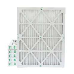 20x25x2 MERV 10 ( FPR 6-7 ) Pleated 2" Inch Air Filters For HVAC Systems By Glasfloss. 6 Pack