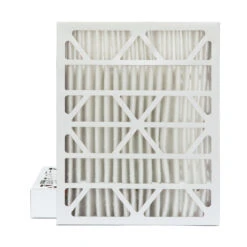 20x25x4 MERV 8 ( FPR 5-6 ) Pleated 4" Inch HVAC Filters For AC And Furnace. 2 Pack. Exact Size: 19-1/2 X 24-1/2 X 3-3/4