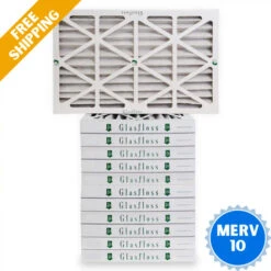 14x25x2 Air Filter Glasfloss ZL Series MERV 10 - Box Of 12