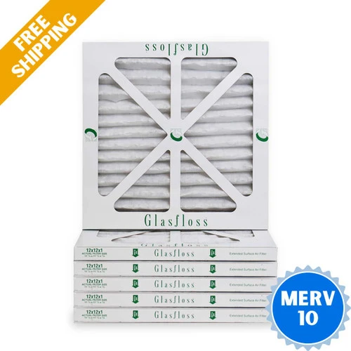 12x12x1 Air Filter Glasfloss ZL Series MERV 10 - Box of 6 12x12x1 Air Filter Glasfloss ZL Series MERV 10 - Box Of 6 -Air Hvac Refrigeration Sale Shop ZLP12121 6PK WS 40498.1688739892