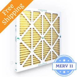 10x10x1 Air Filter MERV 11 Glasfloss Z-Line - Box Of 12