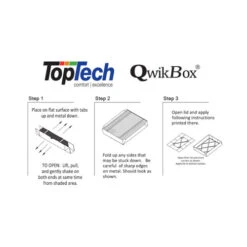 TT-FM-1625 TopTech Air Filter 16x25x4 MERV 11 (Unassembled) 4 TT-FM-1625 TopTech Air Filter 16x25x4 MERV 11 (Unassembled) -Air Hvac Refrigeration Sale Shop tt fm qb instructions 74676.1462539304