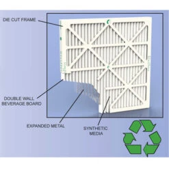 16x16x2 Air Filter Glasfloss ZL Series MERV 10 - Box Of 12 4 16x16x2 Air Filter Glasfloss ZL Series MERV 10 - Box Of 12 -Air Hvac Refrigeration Sale Shop zl zline cutaway 55744.1676917911